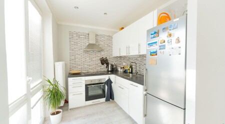 Pronájem zrekonstruovaného cihlového bytu o dispozici 2+1 s balkonem na ulici Legionářská v Olomouci