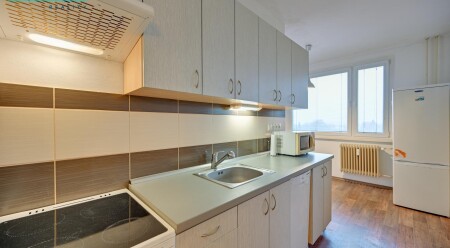 Pronájem hezkého bytu s balkonem o dispozici 2+1 53 m2 v Uničově ul. Nemocniční