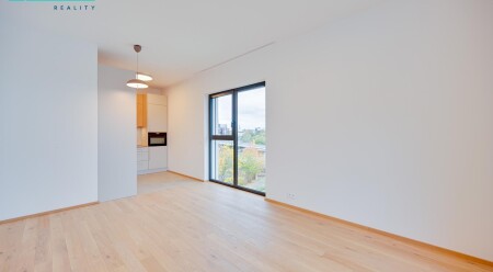 Pronájem krásné novostavby bytu o dispozici 2+kk v luxusní rezidenci Šantovka Living v Olomouci