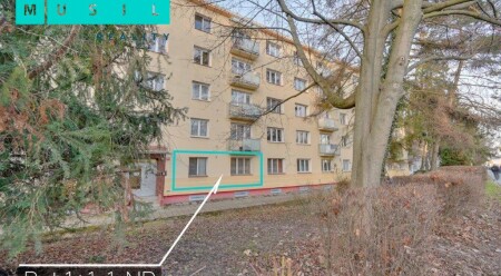 Prodej bytu o dispozici 1+1 na ulici Hněvotínská v Olomouci