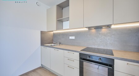 Pronájem novostavby 2+kk na ulici Tř. Jiřího Pelikána 