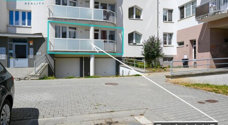 Pronájem bytu 1+1 s terasou, ul. Handkeho, Olomouc  50 m2